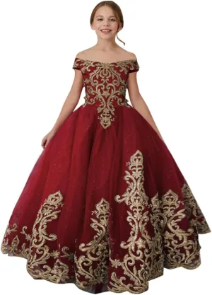 ABAO SISTER Flower Girls Princess Pageant Dreses Party Prom Puffy Ball Gowns Formal Dresses