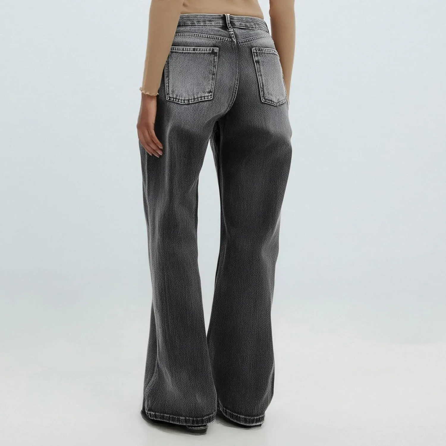 Baggy Jeans for Women 2025 Trendy Wide Leg Boyfriend Pants Y2k Streetwear Hippie Clothes Denim Outfit Western Wear