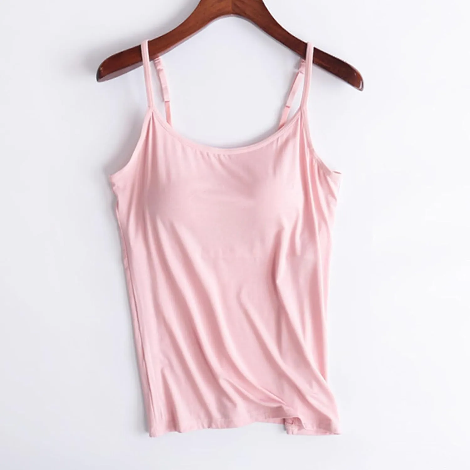 Built in Bra Tank Top Women's 3 PC Crop Tops High Stretchy Cozy Yoga Workout Comfy Lounge Tanks Athletic Undershirt