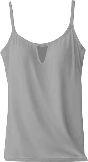 Built in Bras Tank Tops for Women 2025 Sexy Summer Sleeveless Beach Cami Plus Size Vacation Dressy Spaghetti Outfits