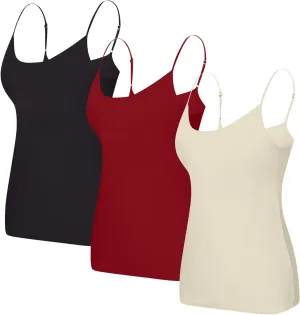 Camisole Bras for Women Womens Camisoles Tops with Built in Padded Bra Basic Breathable Tank Top