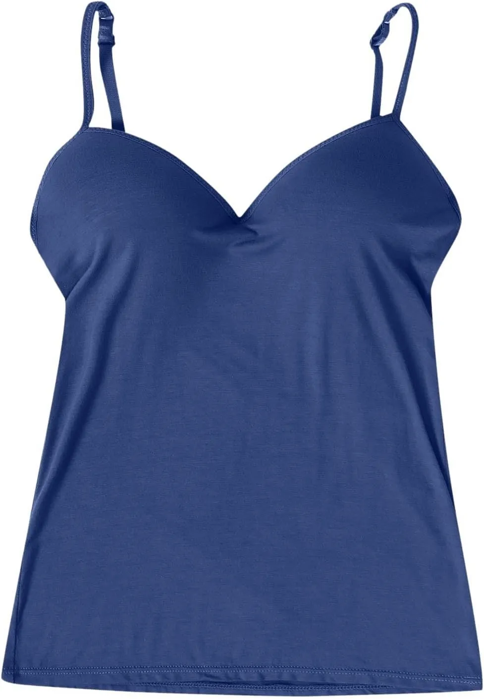 Camisole Tops for Women Wtih Shelf Bra Adjustable Strap Workout Yoga Shirt Summer Tank Top Layer Padded Bra