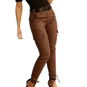 Cargo Pants Women Joggers Stretch Skinny Pants High Waisted Hiking Pants Tactical Pants Military Combat Cargo Pants