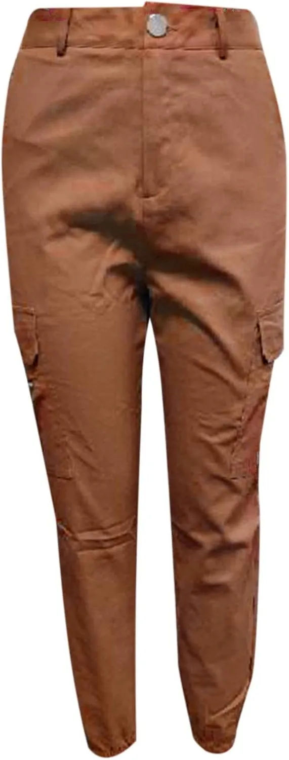 Cargo Pants Women Joggers Stretch Skinny Pants High Waisted Hiking Pants Tactical Pants Military Combat Cargo Pants