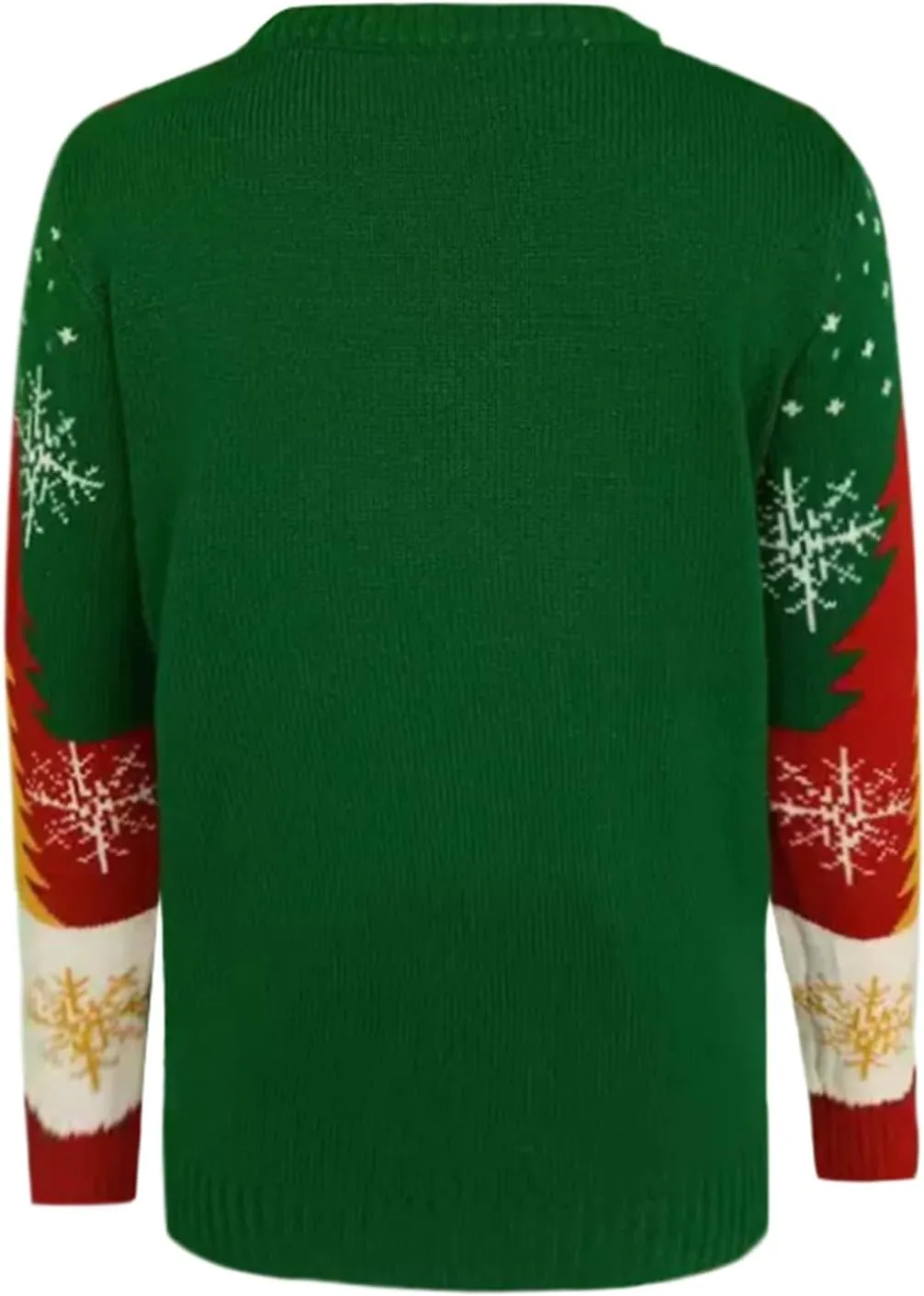 Christmas Sweater for Women 2023 Santa Claus Cute Pattern Jacquard Knit Sweatshirts Long Sleeve Pullover Tops