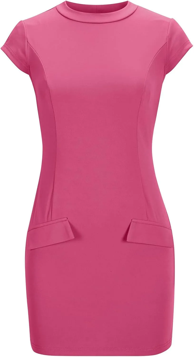 Classic Bodycon Dress for Women Casual Party Sheath Bodycon Shift Vestidos Elegantes de Mujer para Fiesta