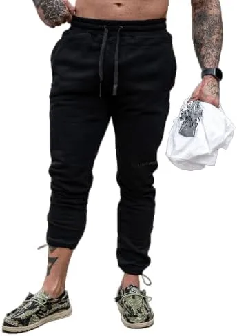 Combat Iron Apparel Men's Performance Heavyweight Fleece Lined Joggers - Sweatpants, Mens Joggers, Hiking Pants