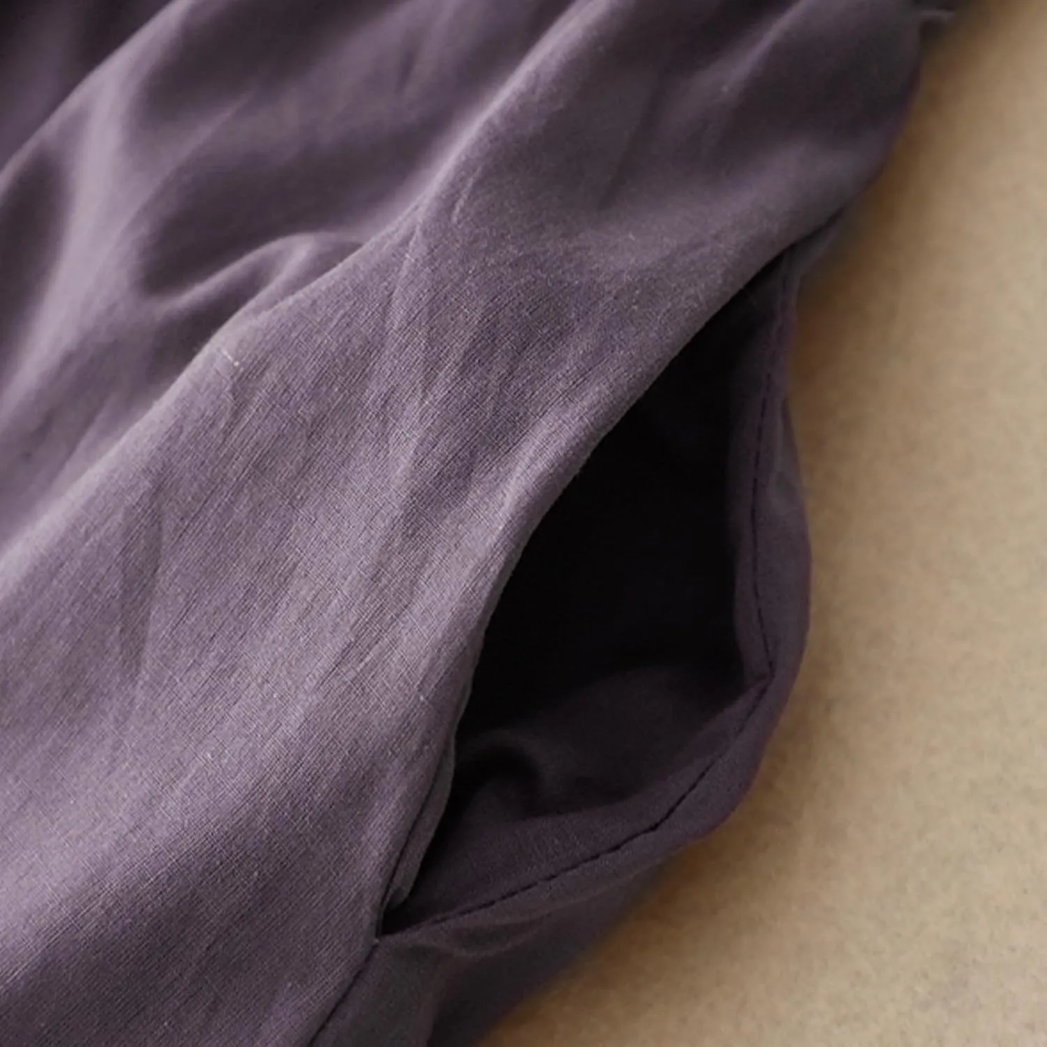 Cotton Linen Skirts for Women Summer Elastic Waisted Swing Tiered Double Layerd Maxi Skirts Irregular Ruffle Lightweight