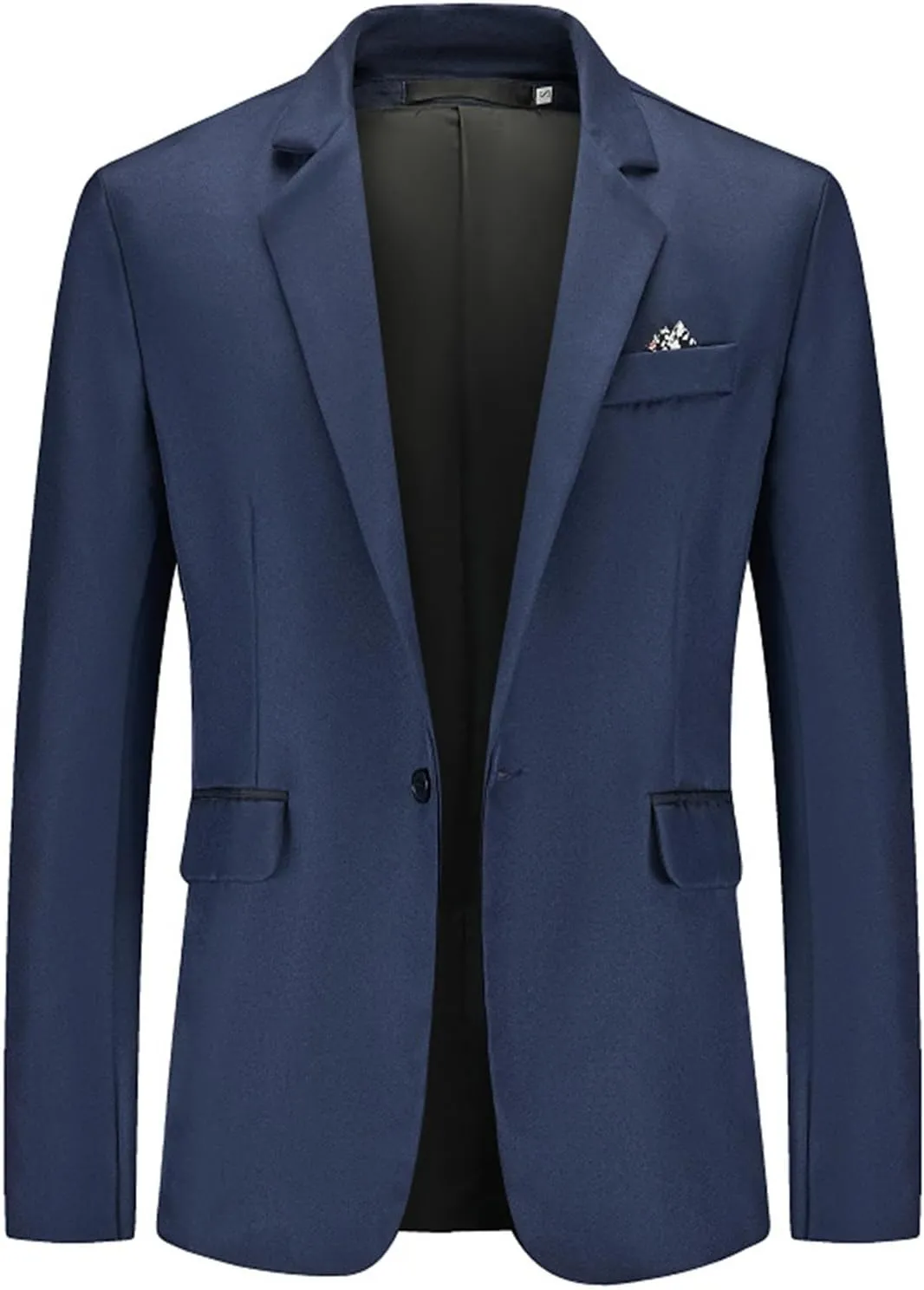 CRNTCEM Men's Casual Suit Blazer Jackets Solid Color Lightweight Slim Fit Wedding Prom Business Office Work Formal Outwear