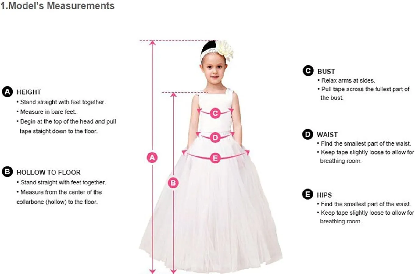 Flower Girl Dress Long Sleeves Lace Top Tulle Skirt Girls Lace Party Dresses