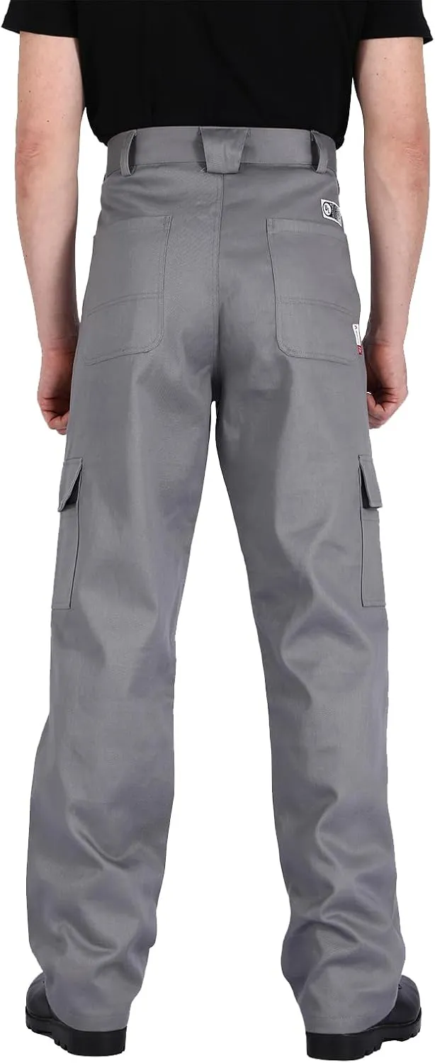 FR Pants for Men Cargo Pants for Men Welding Pants Flame Resistant Pants 7oz Multi-Pockets FR Pants