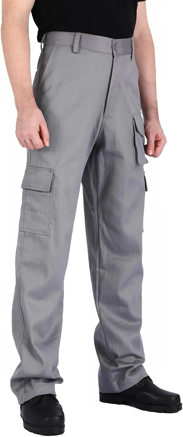 FR Pants for Men Cargo Pants for Men Welding Pants Flame Resistant Pants 7oz Multi-Pockets FR Pants