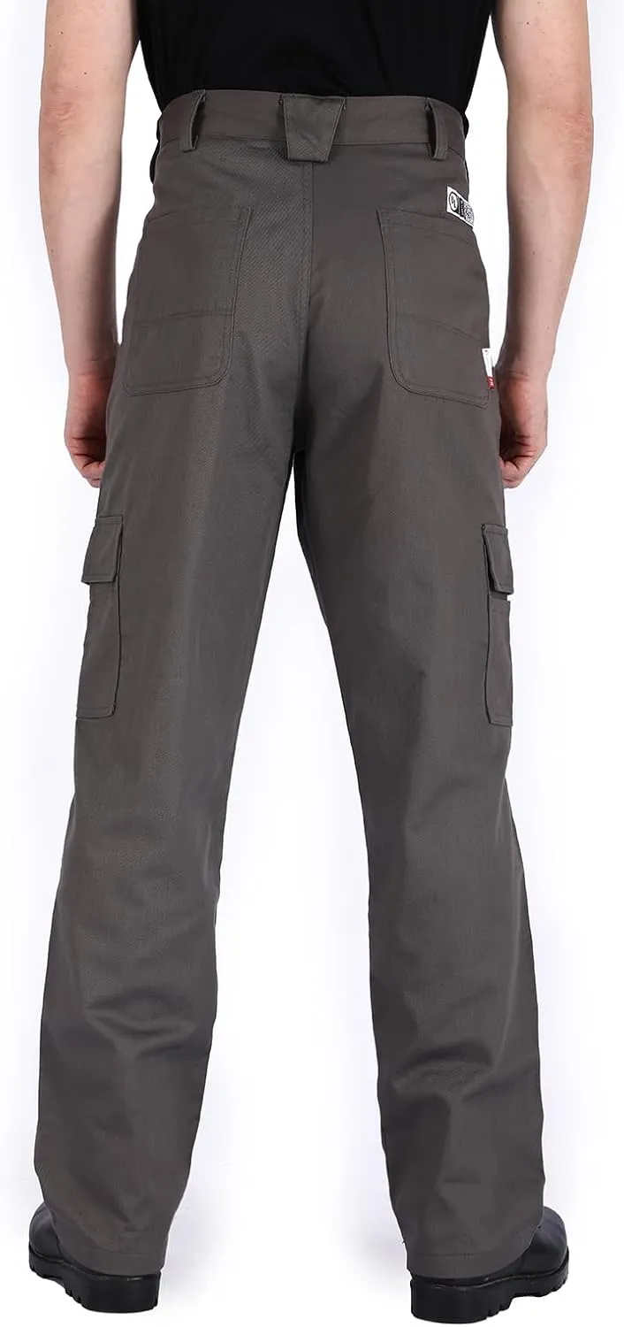 FR Pants for Men Cargo Pants for Men Welding Pants Flame Resistant Pants 7oz Multi-Pockets FR Pants