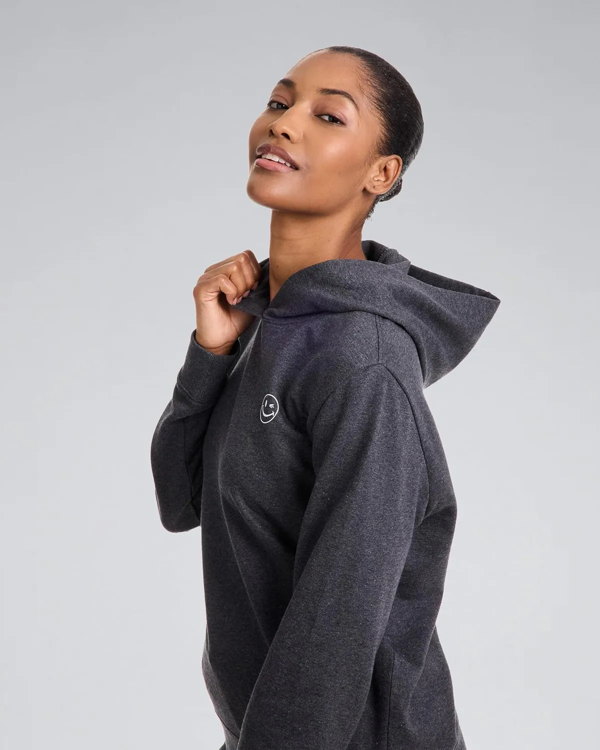 JOE BOXER French Terry Hoodie for Women, Lounge Wear for Women, Womens Hoodies Pullover, Hooded Sweatshirt for Women