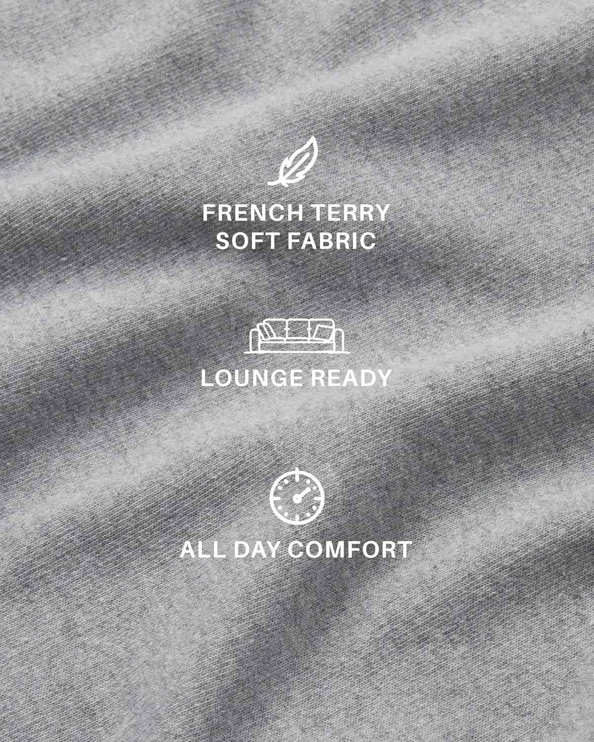 JOE BOXER French Terry Hoodie for Women, Lounge Wear for Women, Womens Hoodies Pullover, Hooded Sweatshirt for Women