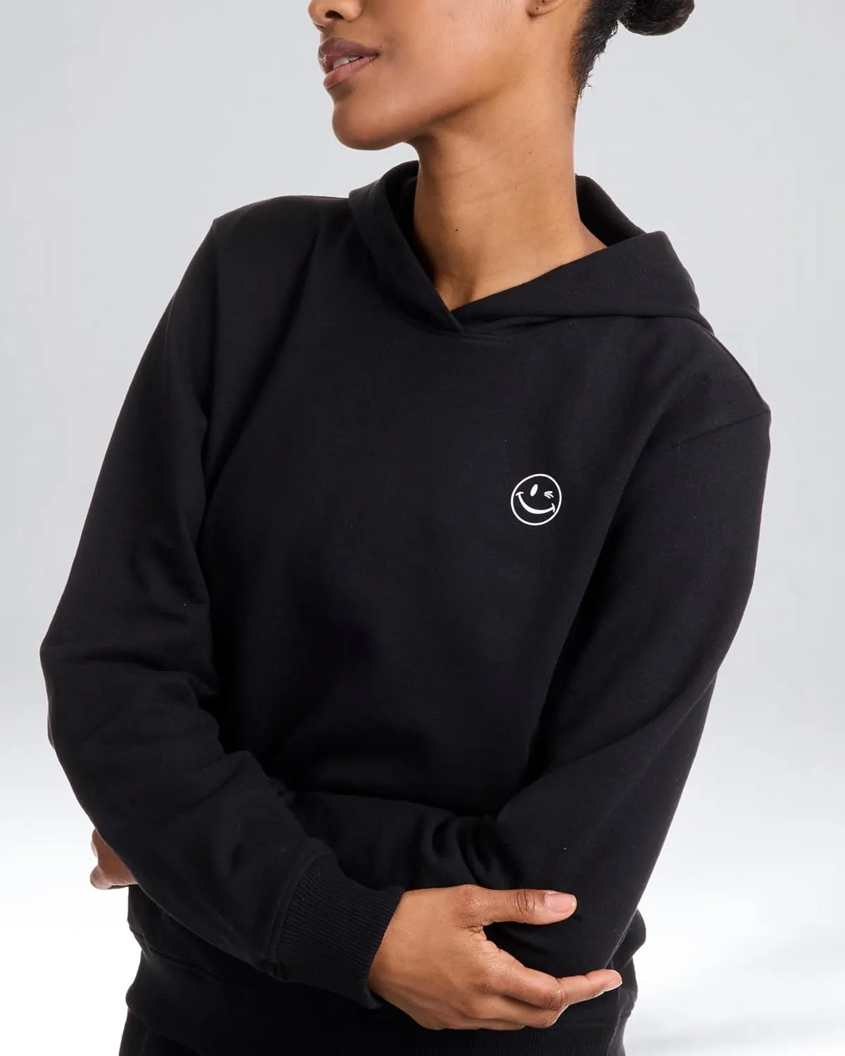 JOE BOXER French Terry Hoodie for Women, Lounge Wear for Women, Womens Hoodies Pullover, Hooded Sweatshirt for Women