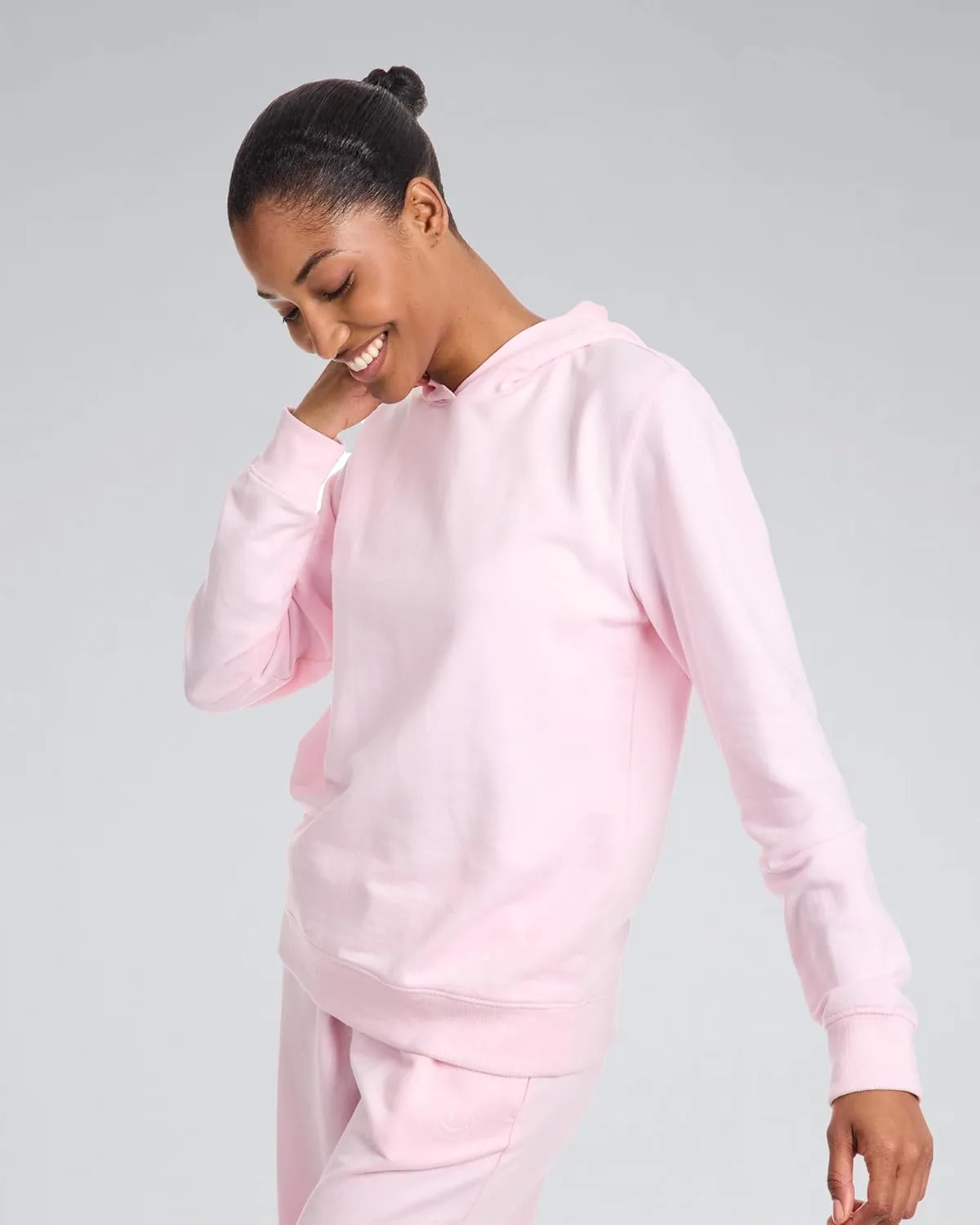 JOE BOXER French Terry Hoodie for Women, Lounge Wear for Women, Womens Hoodies Pullover, Hooded Sweatshirt for Women