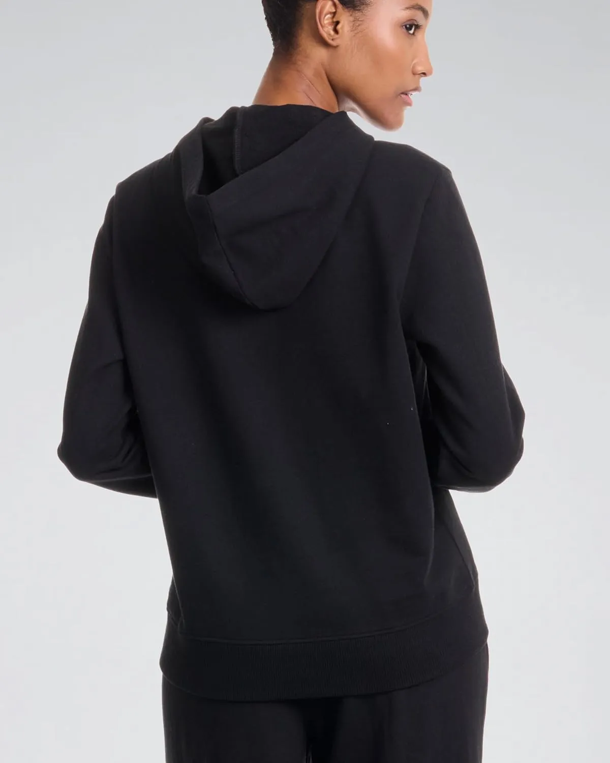 JOE BOXER French Terry Hoodie for Women, Lounge Wear for Women, Womens Hoodies Pullover, Hooded Sweatshirt for Women