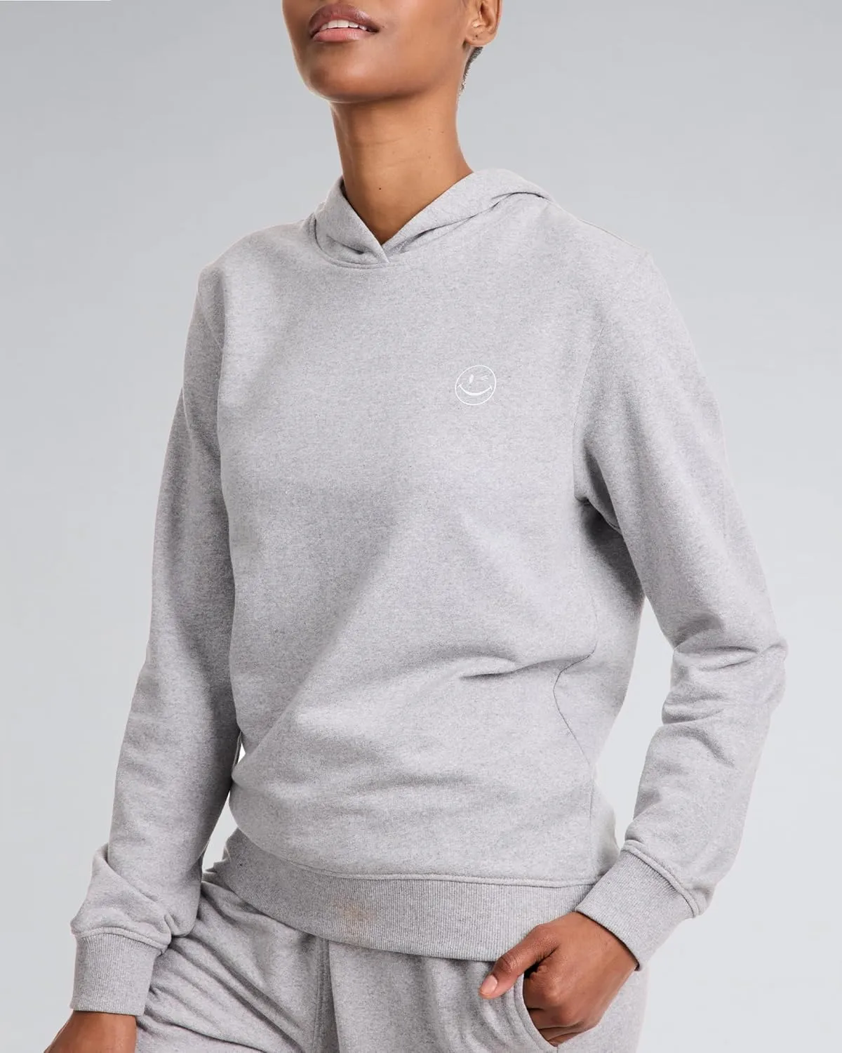 JOE BOXER French Terry Hoodie for Women, Lounge Wear for Women, Womens Hoodies Pullover, Hooded Sweatshirt for Women