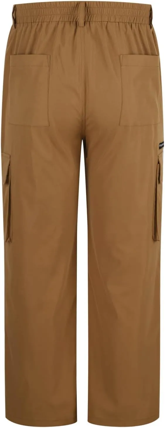 Jogger Cargo Pants for Men Lightweight Hiking Pants Loose Straight Leg Pants Relaxed Active Pants Fall Work Pants
