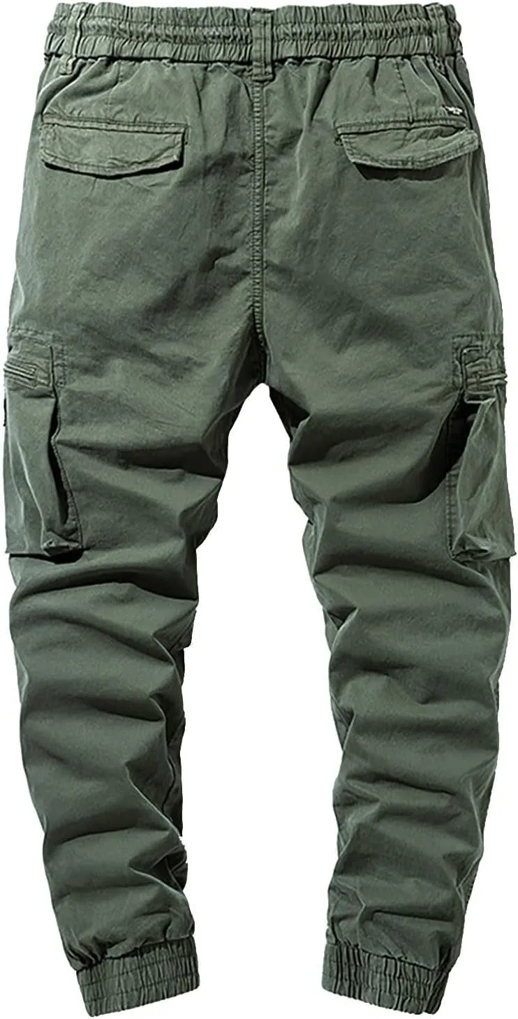 Jogger Pants for Men Fleece Windproof and Rainproof Pants Winter Warm Training Pants Sweatpants for Men Sweat Pants