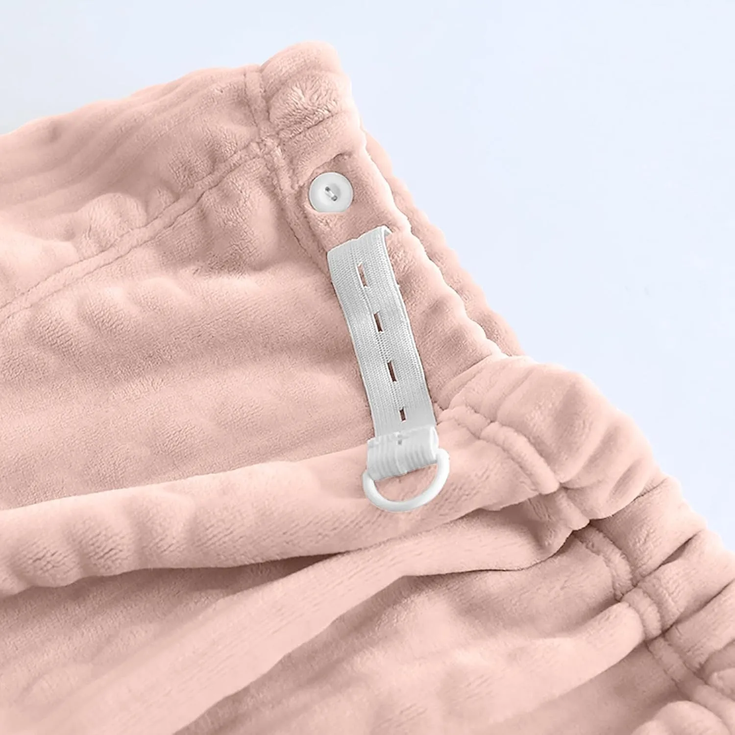 Ladies & Girls Fleece Lounge Pants Pyjama PJ Bottoms Sherpa Lined Plush Lounge Long Pants Super Soft Sleepwear Bottom