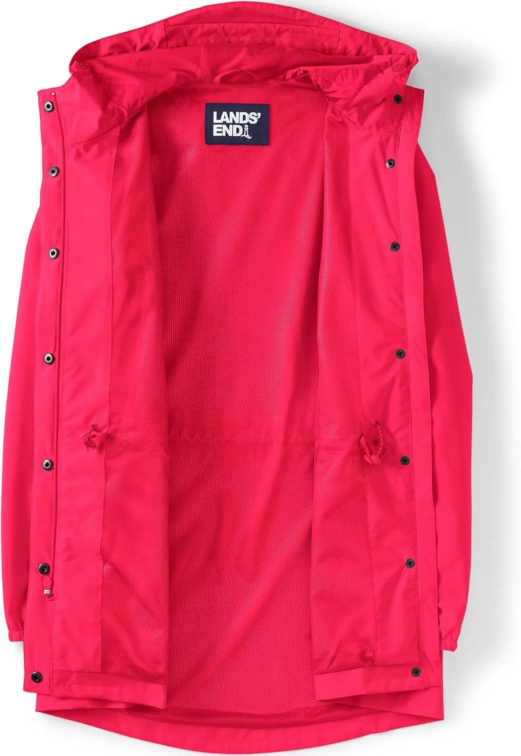 Lands' End Women's Squall Packable Waterproof Raincoat