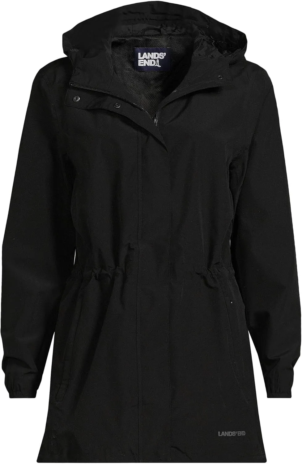 Lands' End Women's Squall Packable Waterproof Raincoat