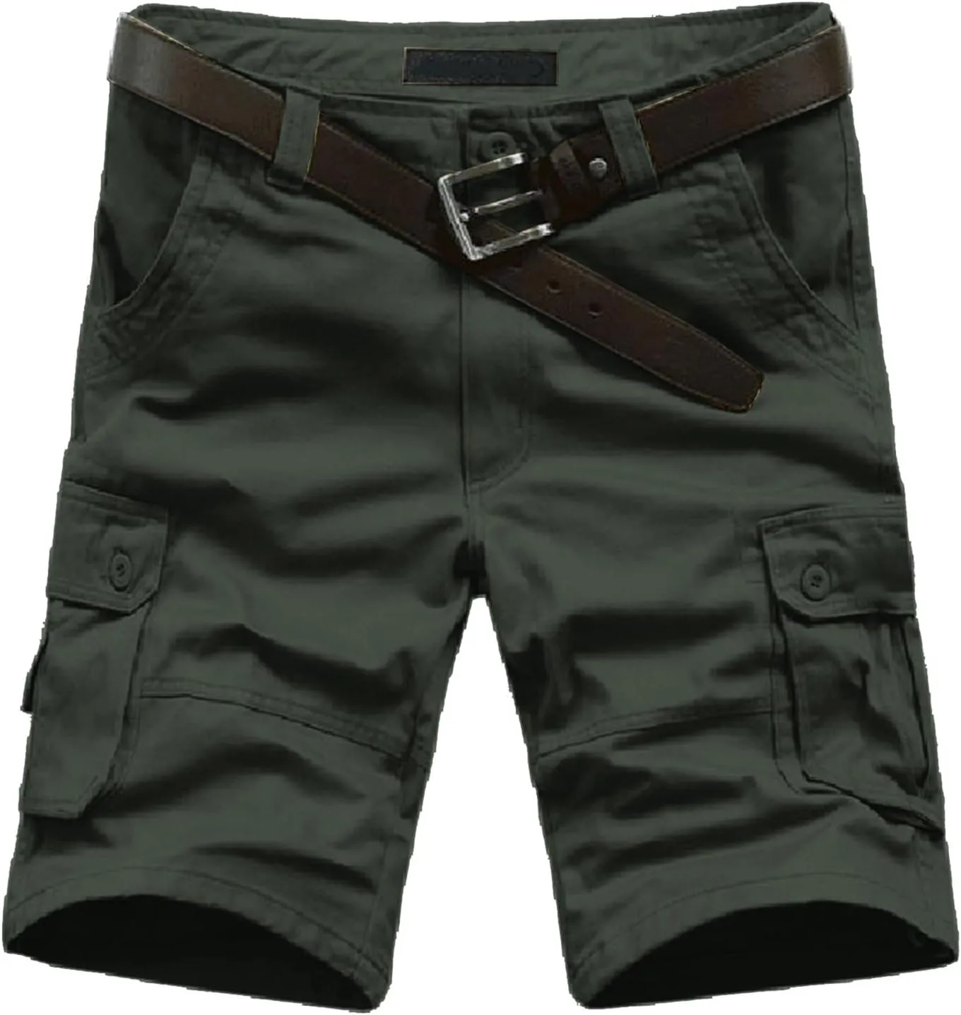 LCMTWX Khaki Shorts Leisure Overalls Summer Men's and Color Pants with Multi-Pocket Men's Pants Big and Tall Cargo Shorts