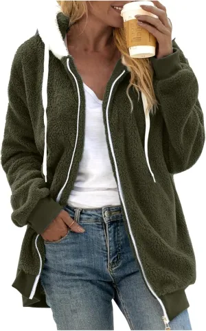 LCMTWX Women's 2023 Fashion Winter Coat Warm Trendy Color Block Winter Drawstring Hoodie Snow Coat Jacket Womens Winter