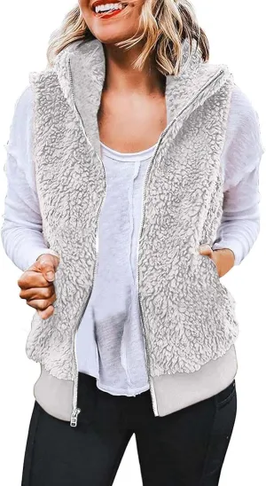 LCMTWX Womens Winter Fuzzy Fleece Jacket Outdoor Slim Outwear Office Casual Plush Cardigan Trendy Overcoat Hooded Coats