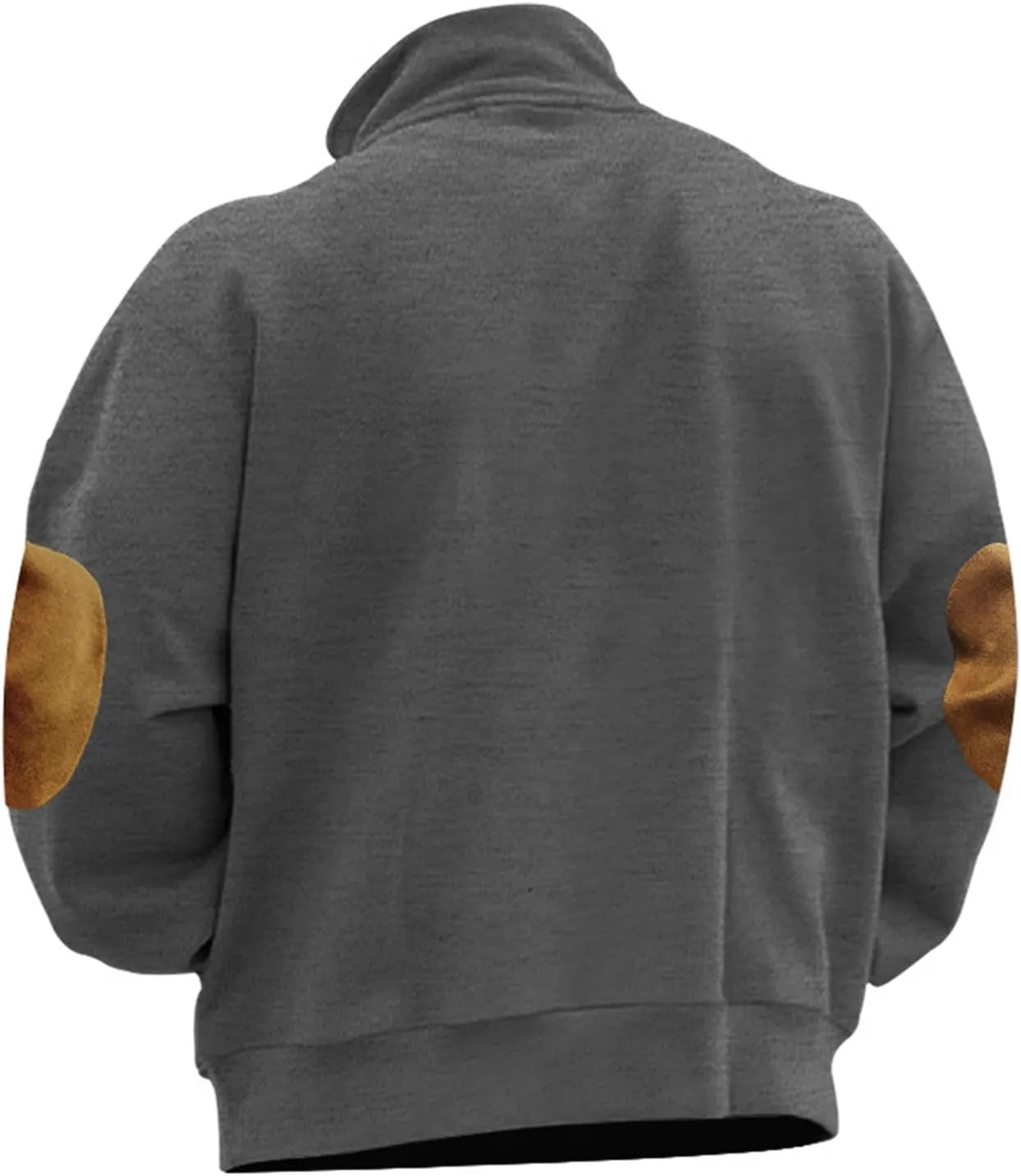 Men Hoodie Hooded Pocket And Solid Autumn Winter Color Sweater Sleeve Jacket Men's blouse Navvy Blue Hoodie Sweaters