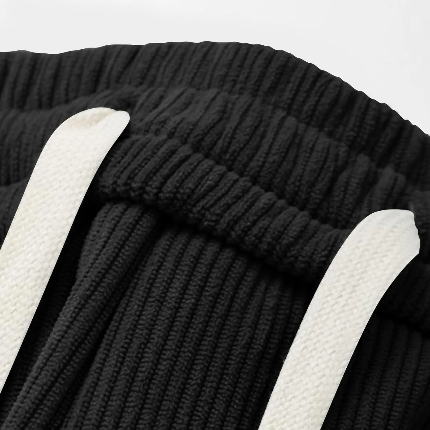 Men's Casual Athletic Pants Hiking Baggy Pants Belted Foot Elastic Waist Pants Casual Solid Pants Jogger Pants