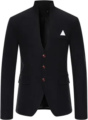 Mens Casual Blazer Slim Fit Sport Coats Suit Jacket Sport Coat One Button Travel Blazer Men's Sport Coats Blazers
