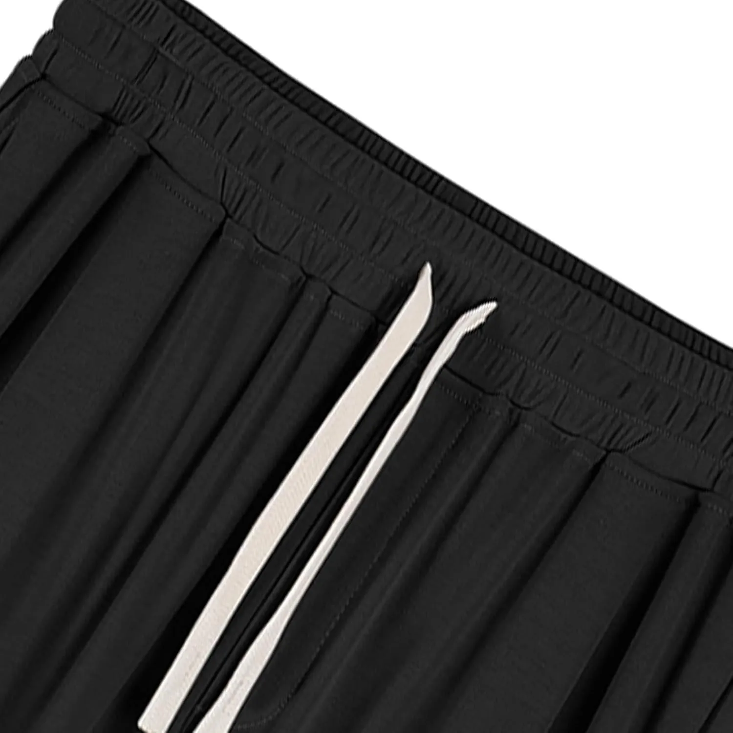 Mens Casual Stretch Pants Jogger Fashion Pants Comfort Wide Leg Pants Active Elastic Waist Pants Loose Basic Pants