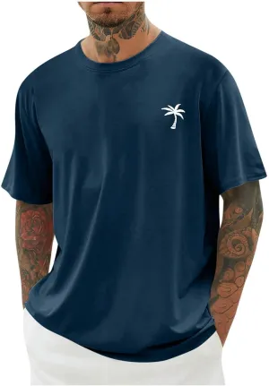 Men's Cotton Sleeve Summer Casual Tops Men's T Shirts Athletic Golf Polo Mens Short Sleeve Shirts Mens Henley