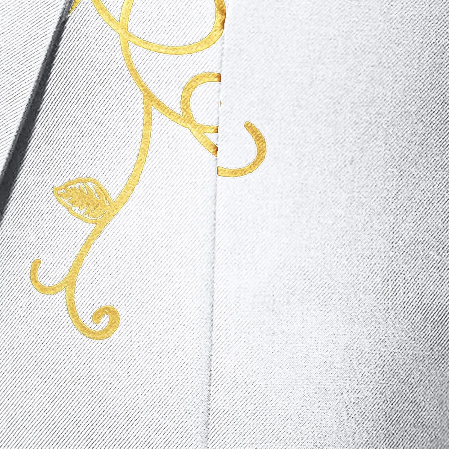 Mens Floral Blazer Jacket Paisley Shawl Lapel Golden Rose Pattern Suit Dinner Party Prom Wedding Tuxedo Sport Coats