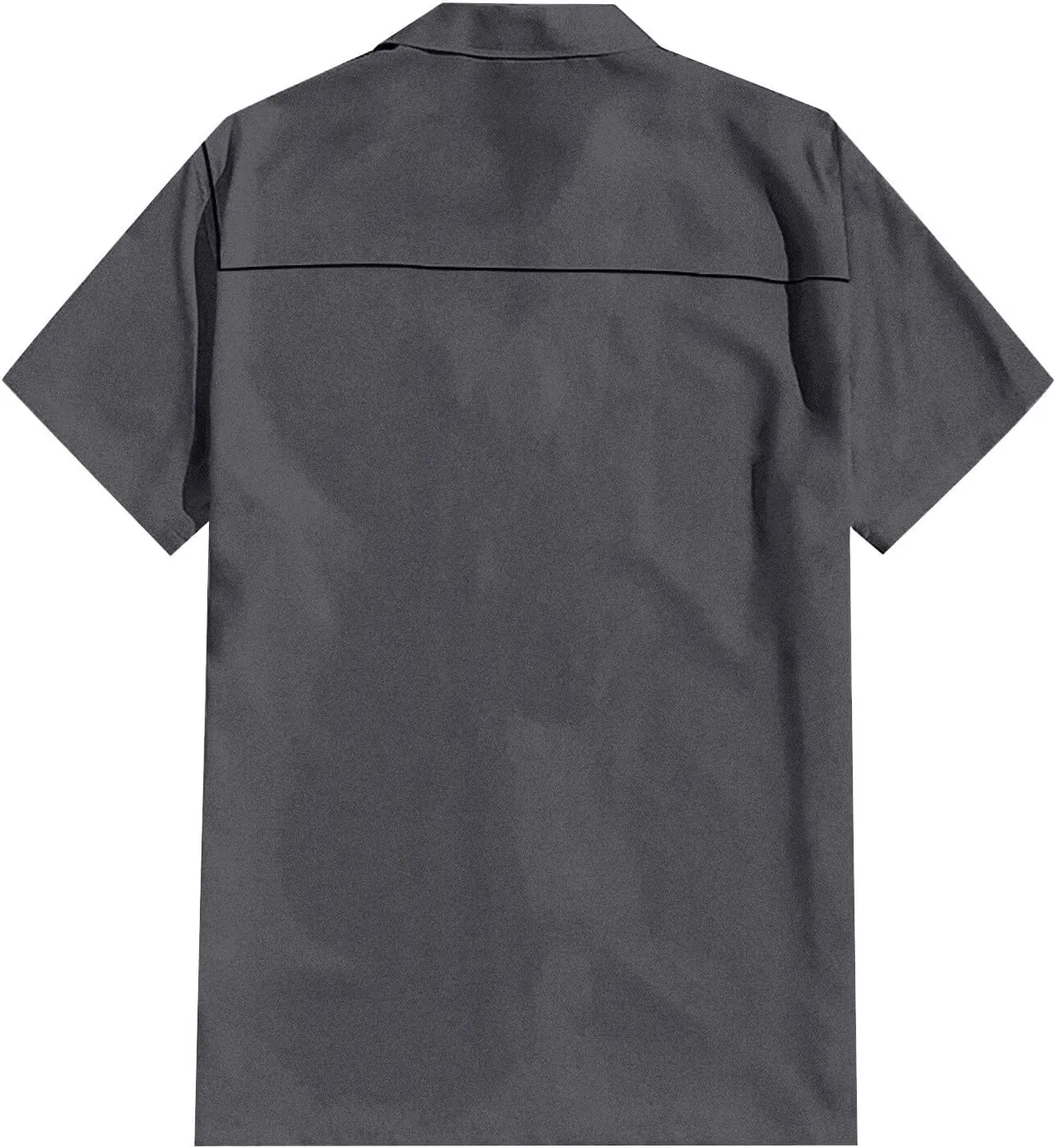 Mens Linen Shirts Casual Short Sleeve Summer Beach Shirts Loose Fit Cotton Linen Shirts Resort Clothings