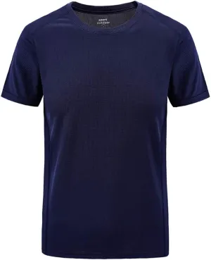 Mens Plus Size T Shirs Sports Training Tee Short Sleeve Moisture Wicking Tshirts Summer Workout Tops