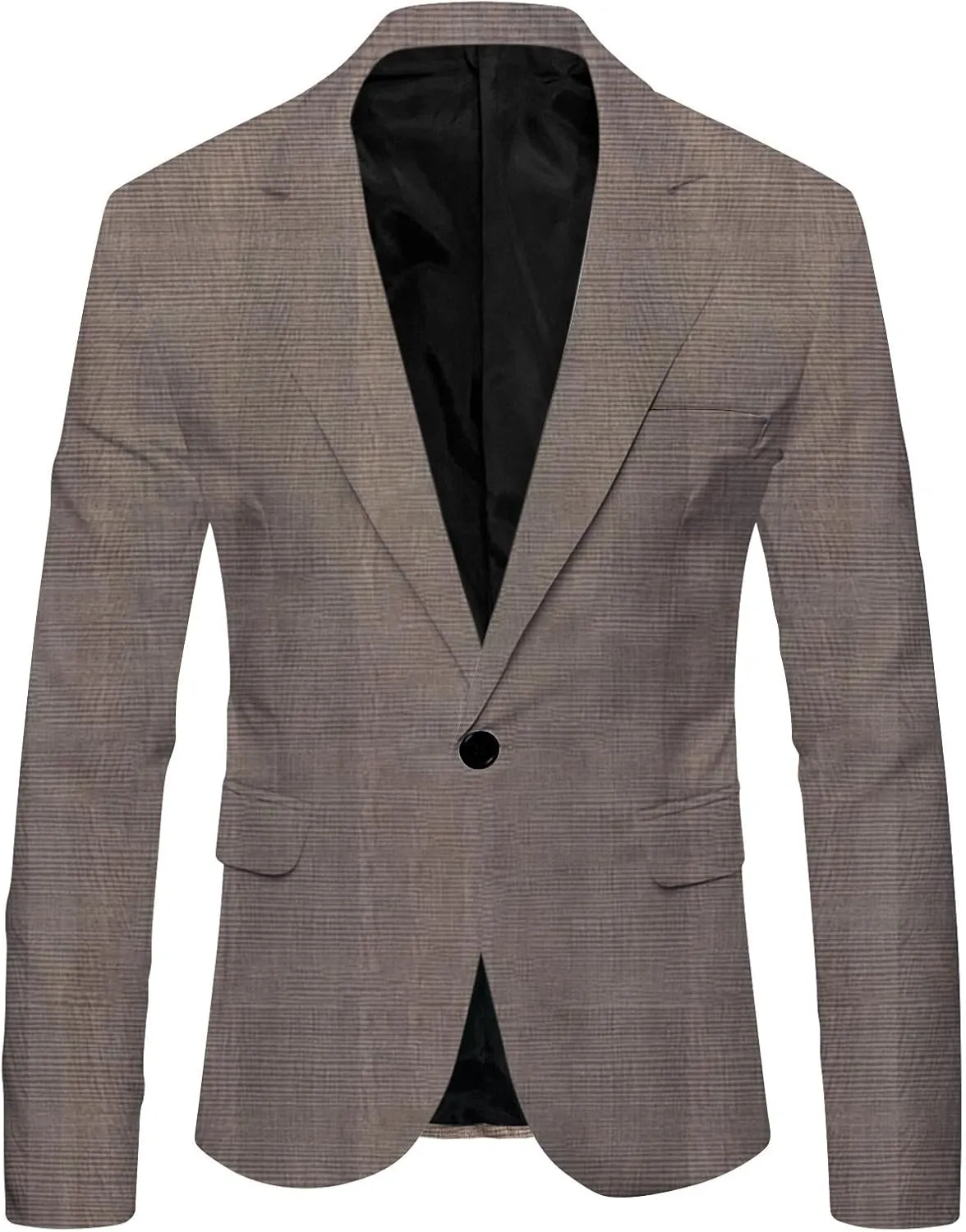 Mens Print Blazer Coats One Button Shawl Collar Casual Sport Blazers Fall Winter Stylish Suits Party Formal Jackets