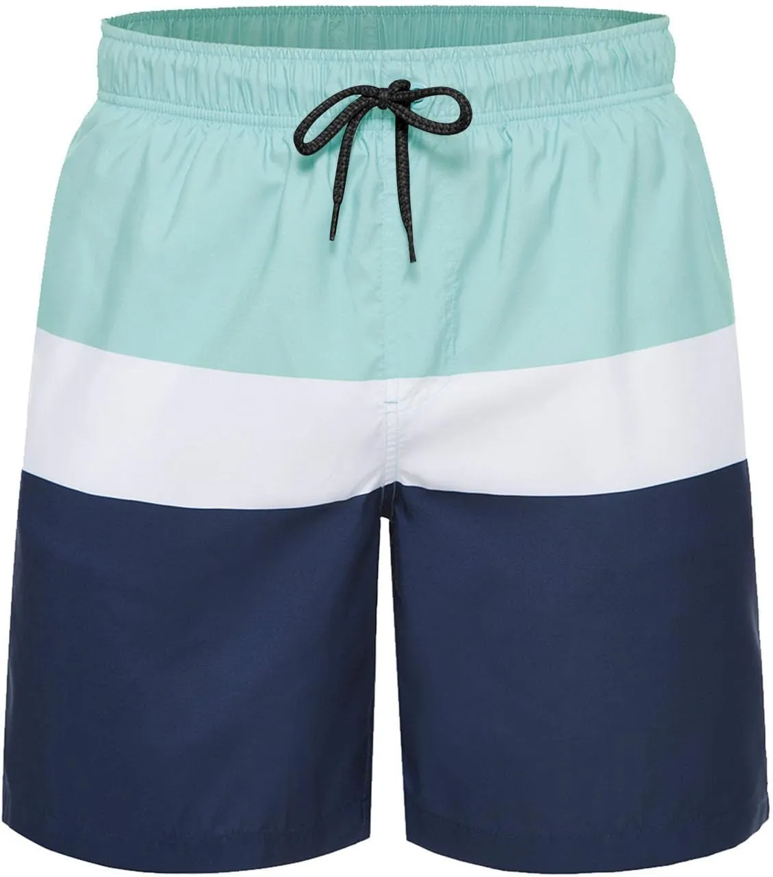 Men's Swim Trunks Short Pant Casual Loose Short Printed Floral Beach Casual Pants Men's 2 in 1 Bathing Suits