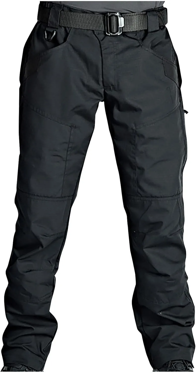 Men's Tactical Pants Military Work Pants Stretch Cargo Pants Fishing Multi Pockets Hiking Pants Activity Pants