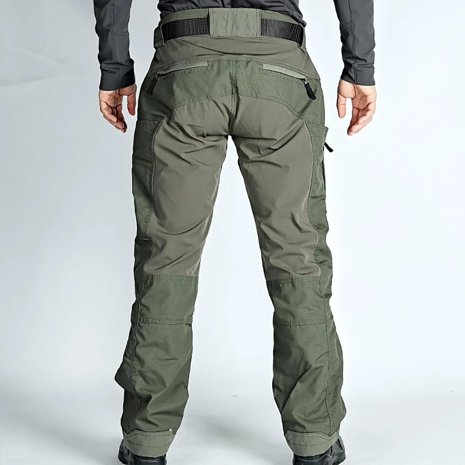 Men's Tactical Pants Military Work Pants Stretch Cargo Pants Fishing Multi Pockets Hiking Pants Activity Pants