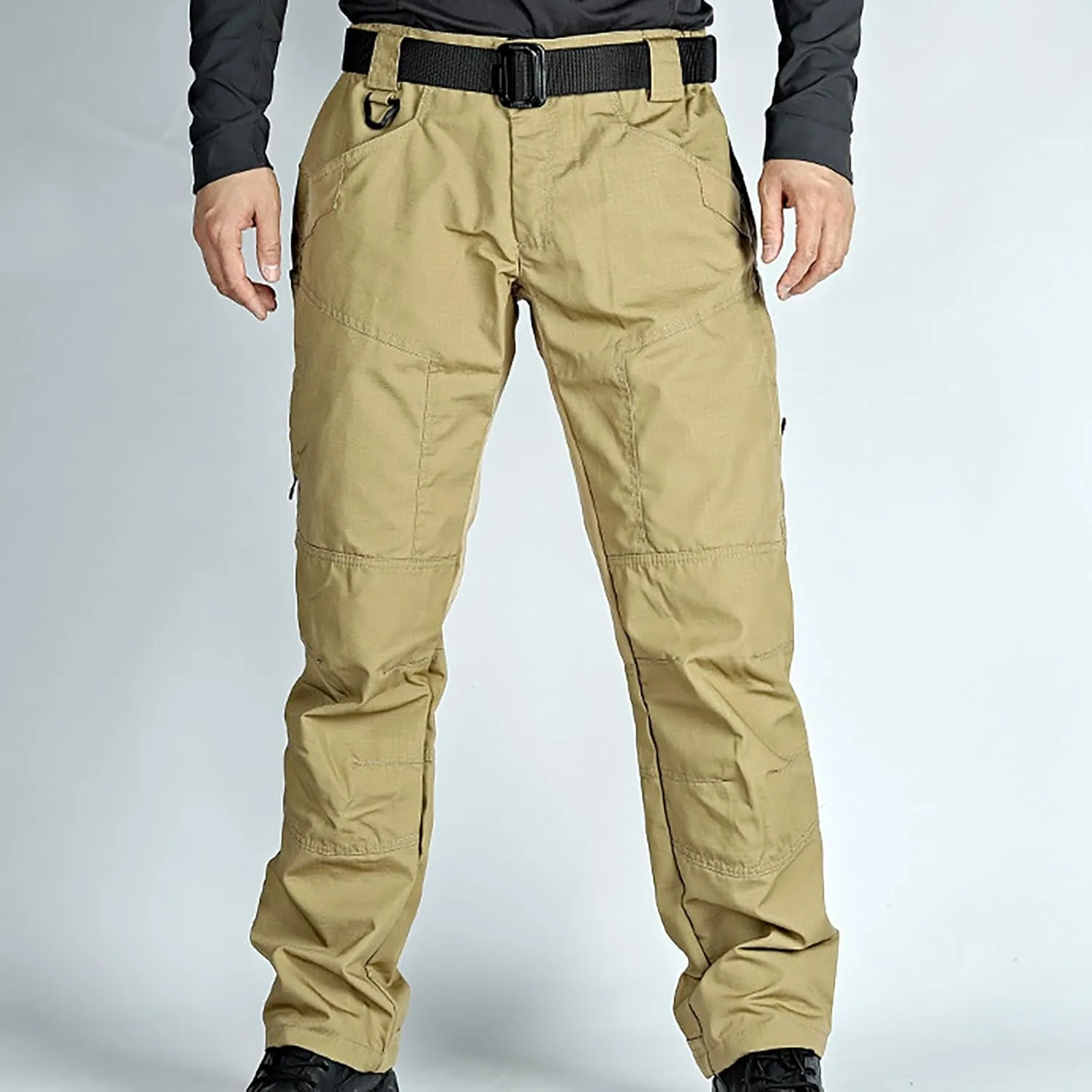 Men's Tactical Pants Military Work Pants Stretch Cargo Pants Fishing Multi Pockets Hiking Pants Activity Pants