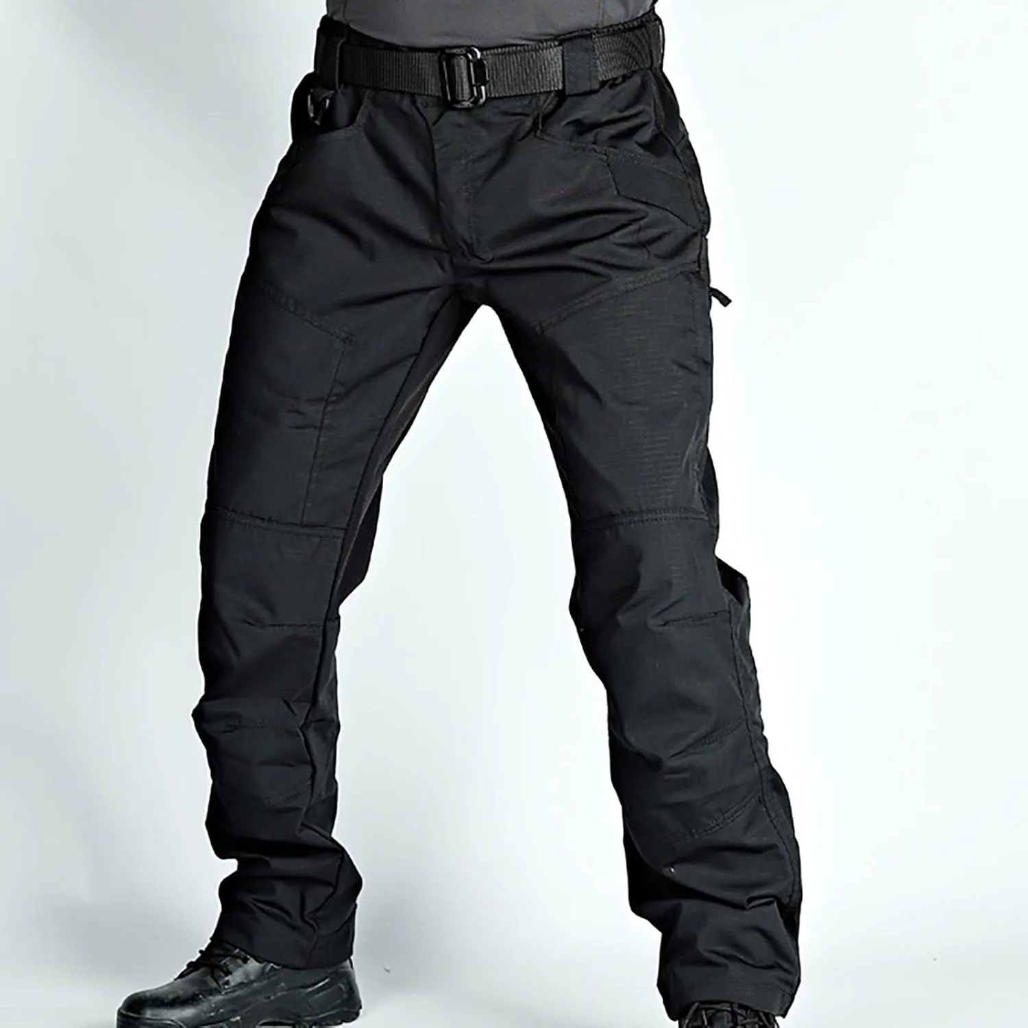 Men's Tactical Pants Military Work Pants Stretch Cargo Pants Fishing Multi Pockets Hiking Pants Activity Pants