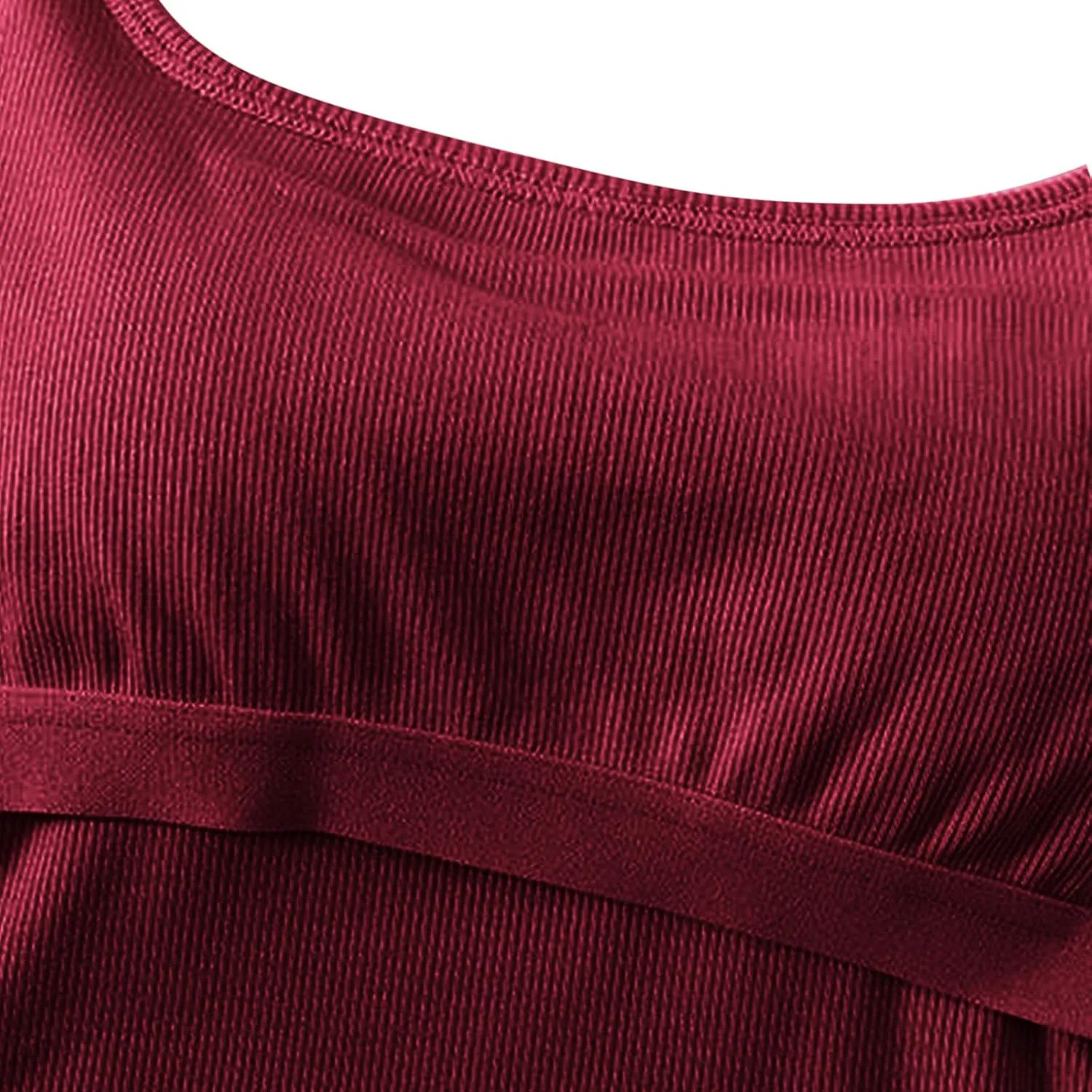 Padded Tank Tops for Women Pure Classic Fit Smooth Soft High Stretch Basic Tanks Casual Trendy Undershirts