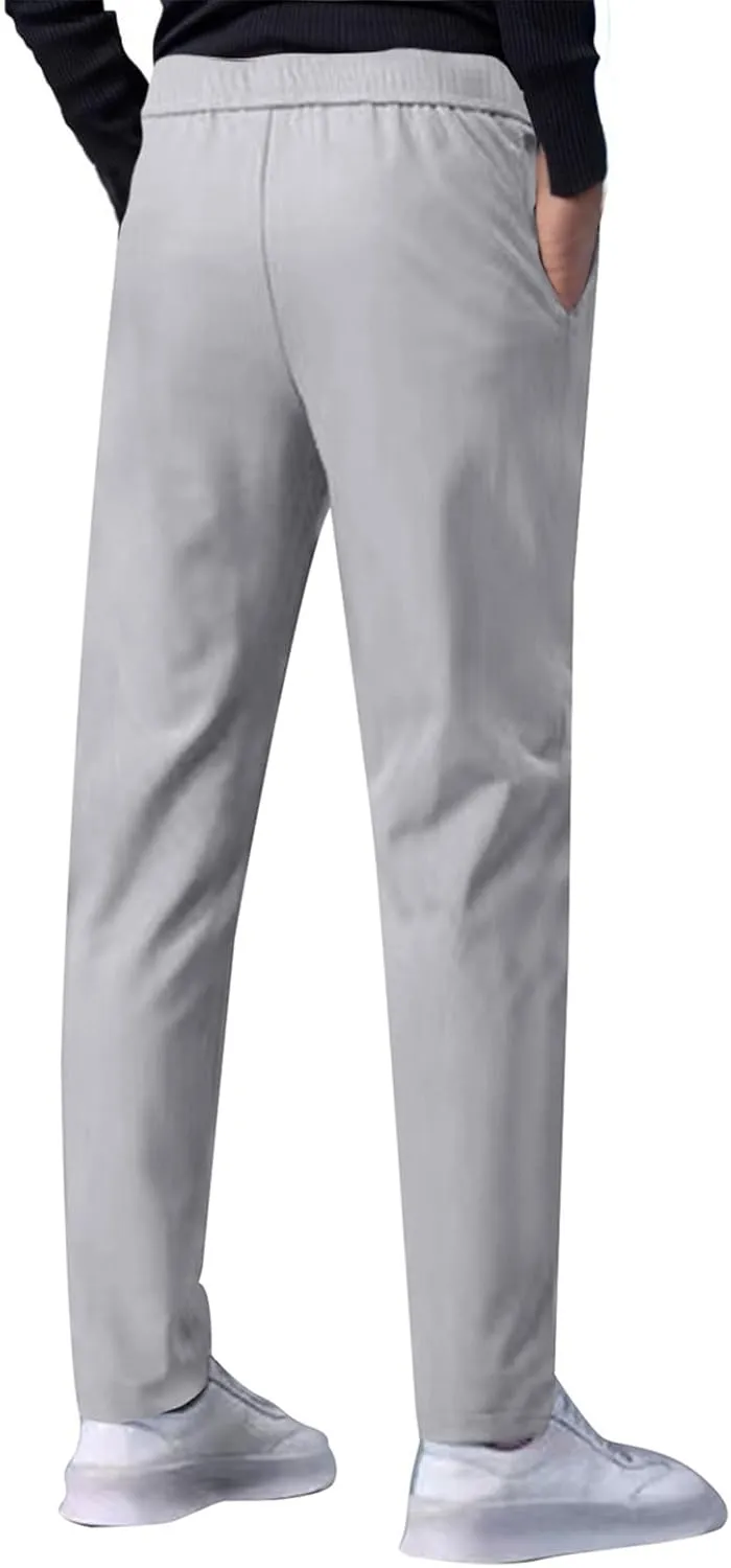 Palcomfy Pants for Men - Glidepants Pants Men Lightweight Hiking Pants Breathable Stretch Active Pants Quick Dry Pants