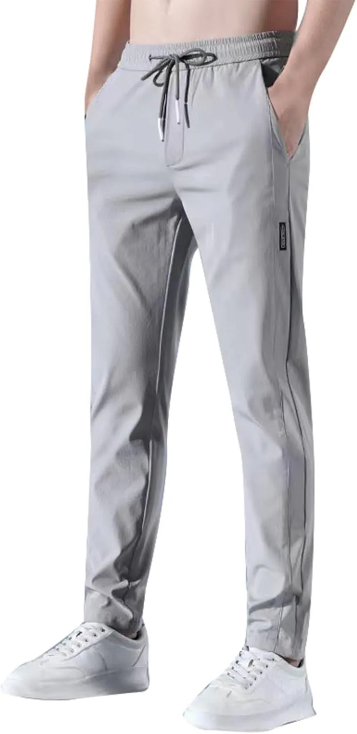 Palcomfy Pants for Men - Glidepants Pants Men Lightweight Hiking Pants Breathable Stretch Active Pants Quick Dry Pants