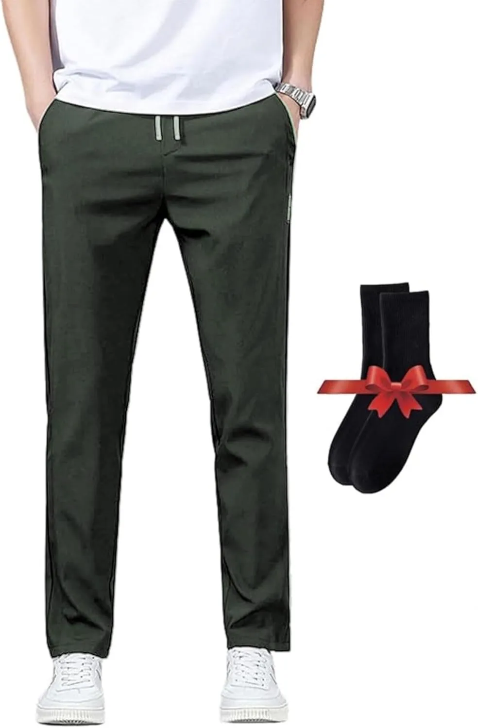 Palcomfy Pants for Men, Unisex Quick Dry Pull-on Stretch Pants Palcomfy Glide Pants, Palcomfy Senior Pants Gildepants