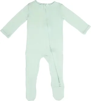 Soft Bamboo Viscose Zippered Footie